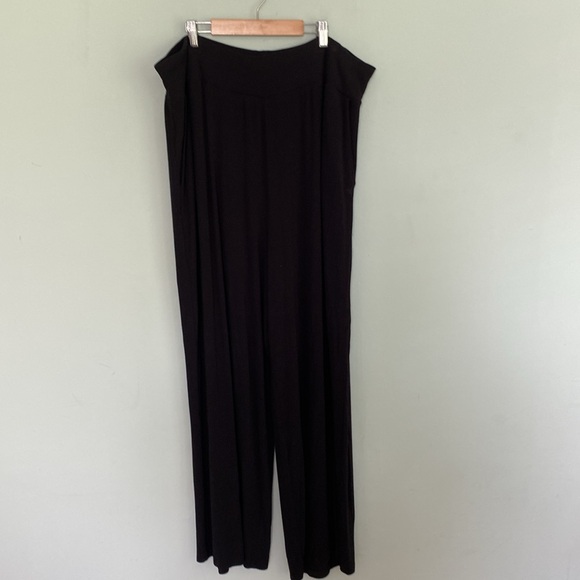 Cozy Earth Rib-Knit Lounge Pant black size XXXL - Picture 3 of 10